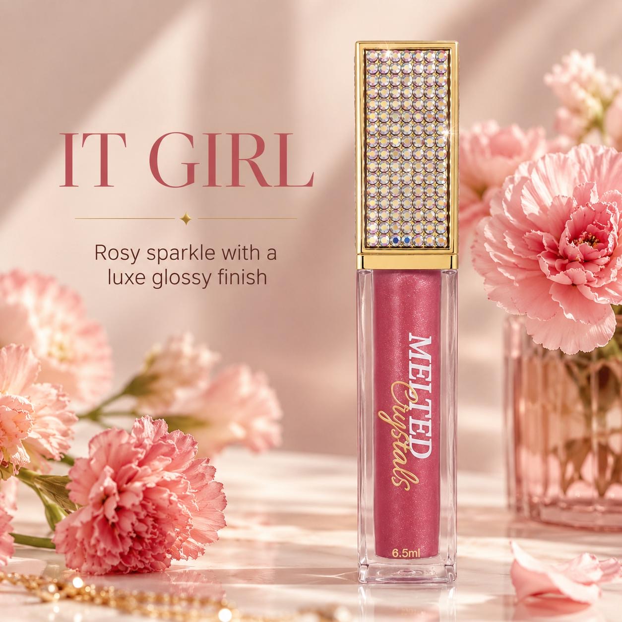 Melted Crystals Colour POP Bling Lipgloss