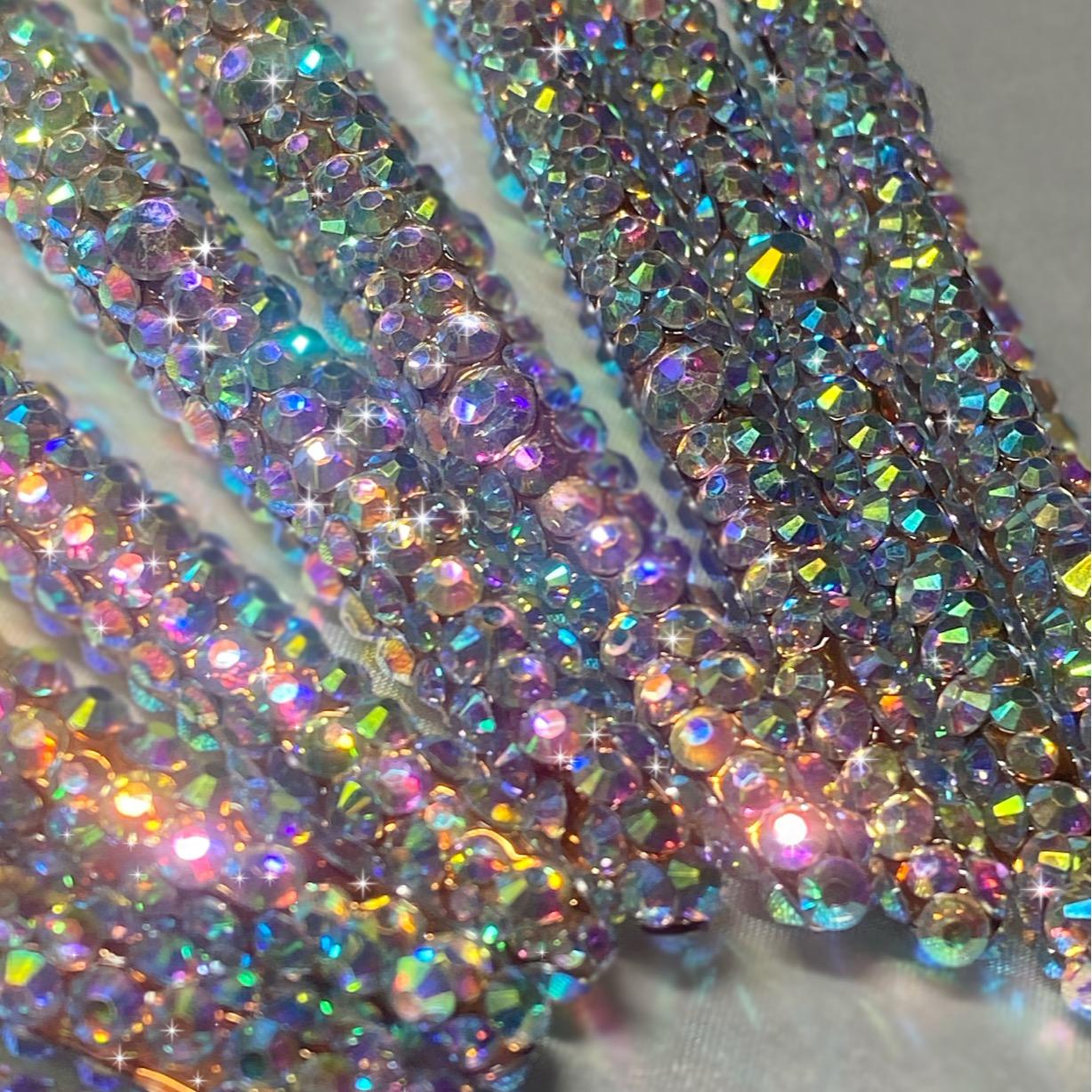 Melted Crystals Bling Makeup Brushes