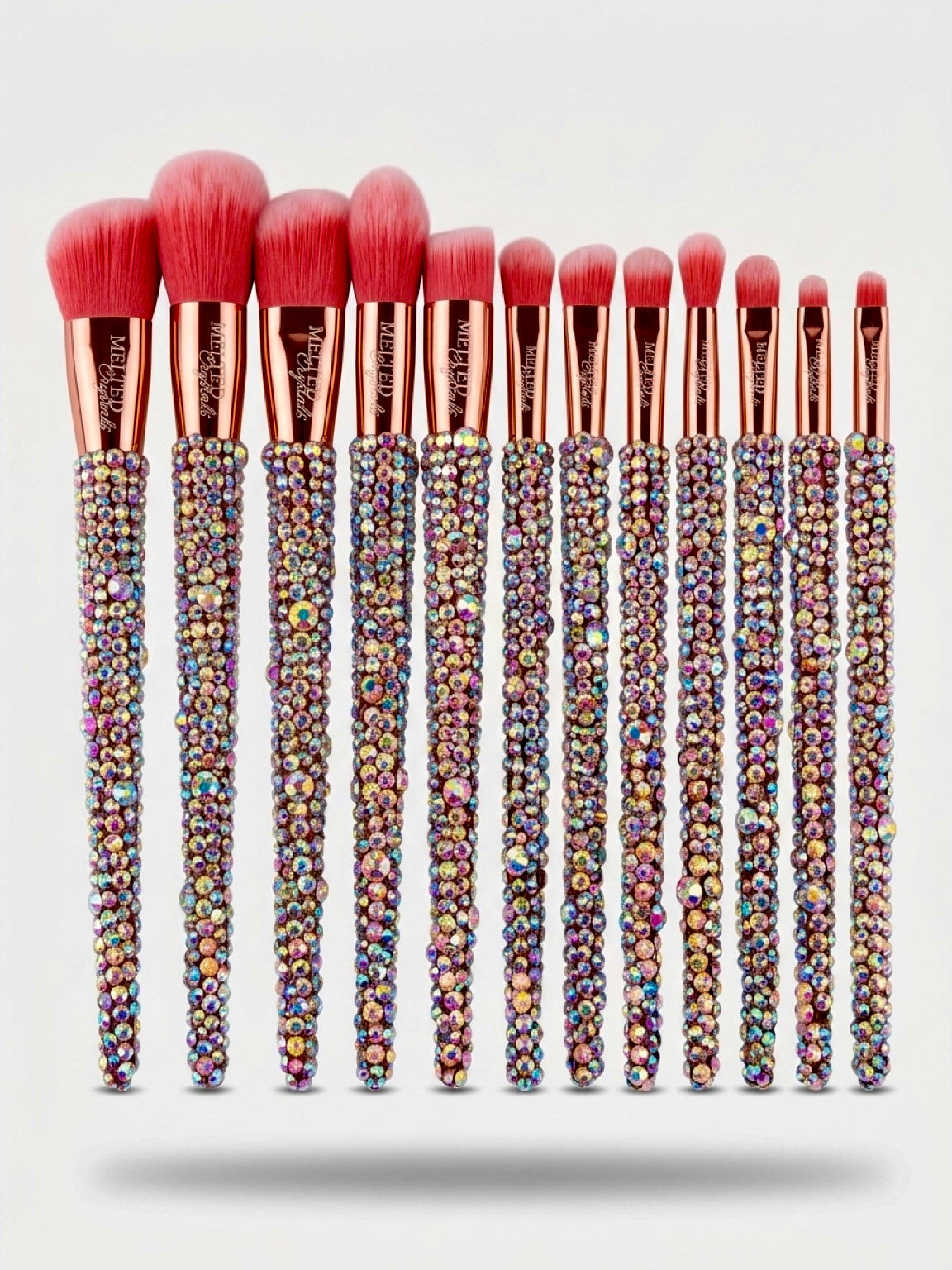 Melted Crystals Bling Makeup Brushes