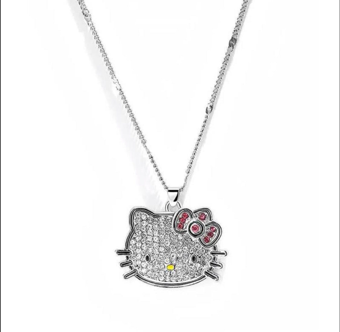 Y2K Kitty Necklace