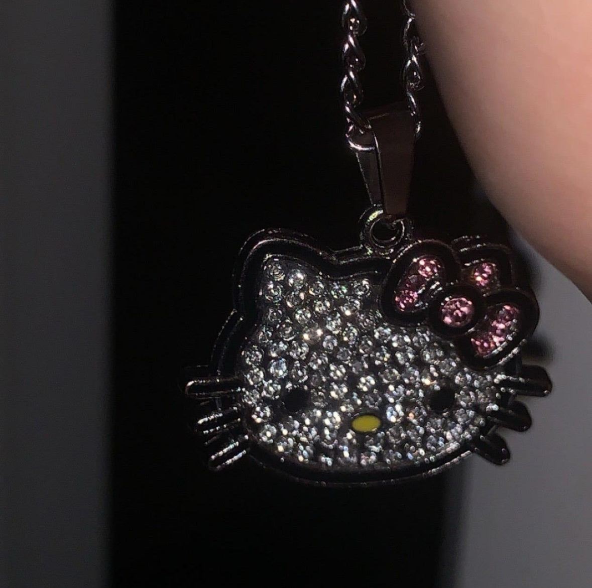 Y2K Kitty Necklace