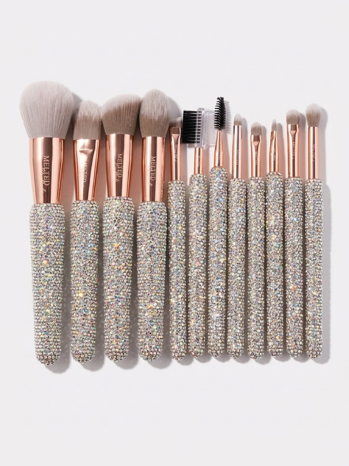 Melted Crystals Luxury Bling Makeup Brushes