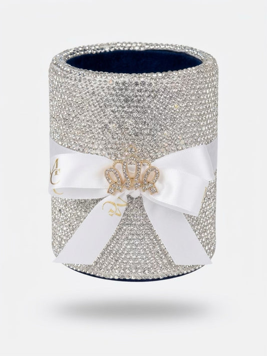 Melted Crystals Bling Makeup Brush Holder